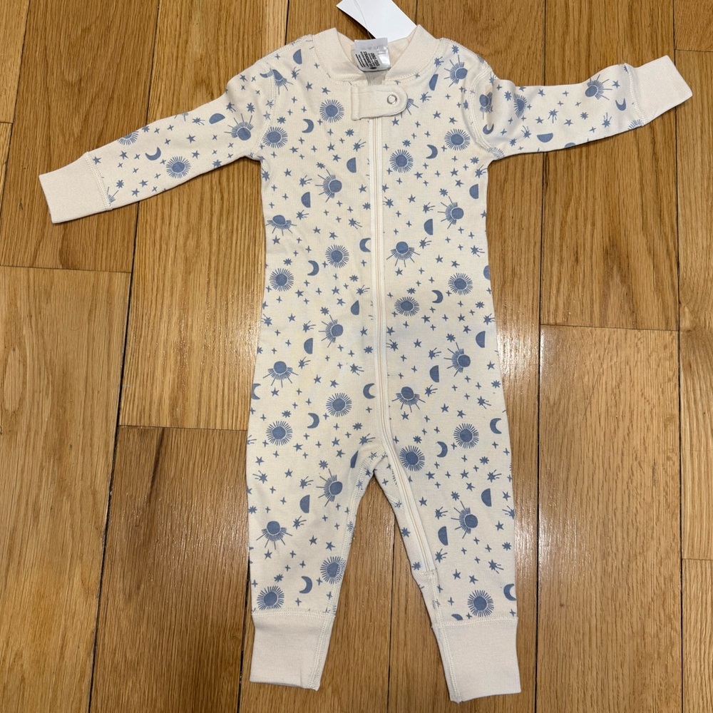 NWT Hanna Andersson Cotton Celestial Pajamas- Baby 6-12M